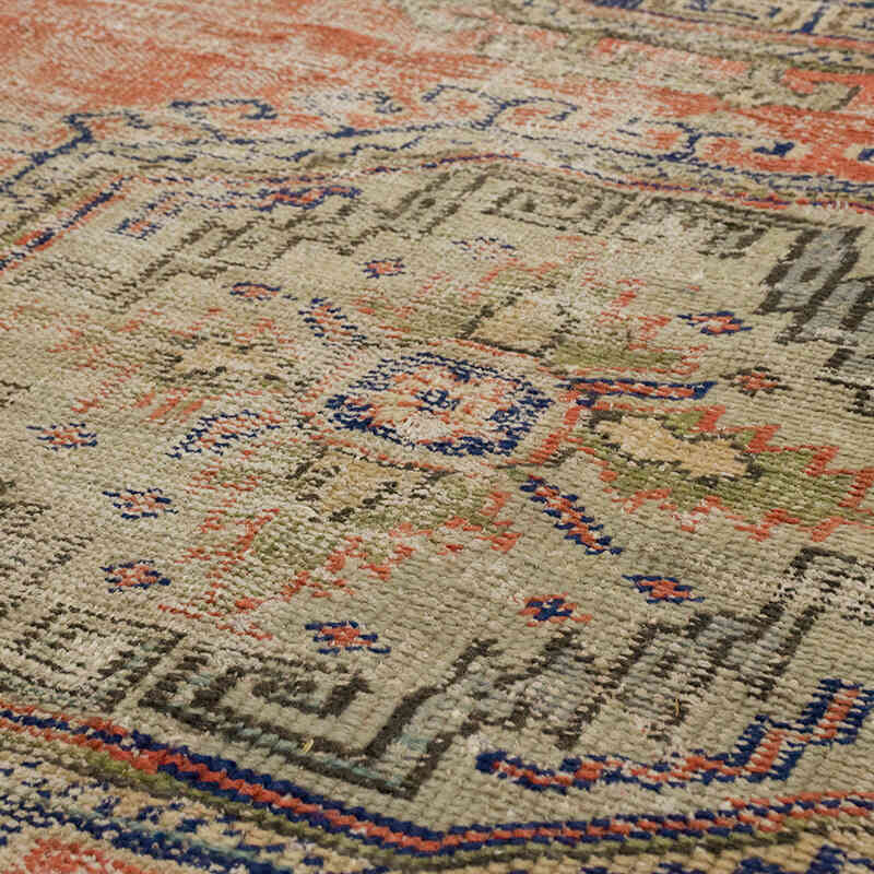 Vintage Turkish Hand-Knotted Rug - 4' 11" x 11' 3" (59" x 135") - K0067870