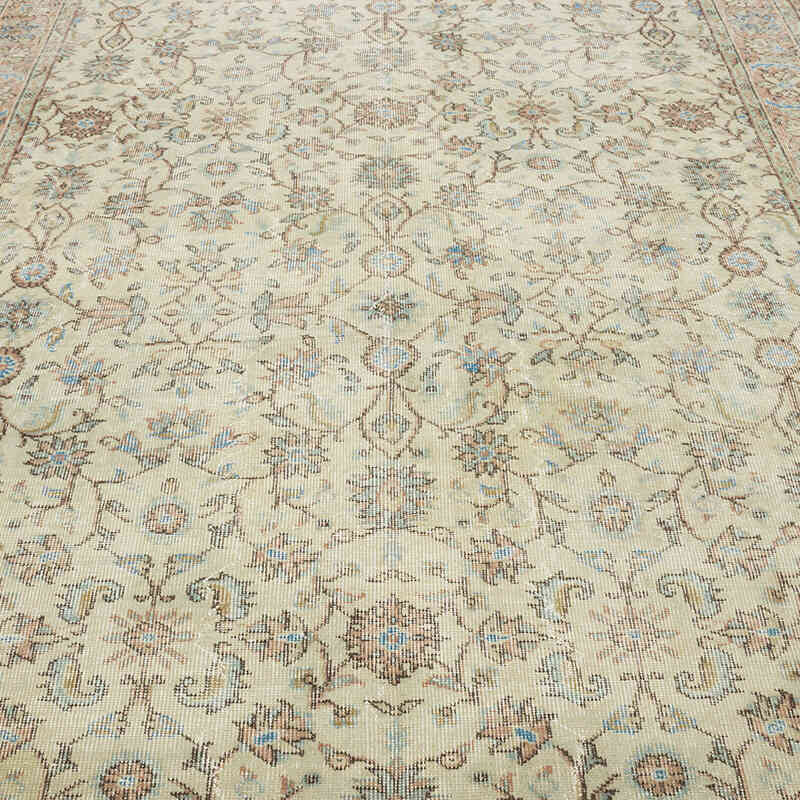 Vintage Turkish Hand-Knotted Rug - 6' 10" x 10' 1" (82" x 121") - K0067874