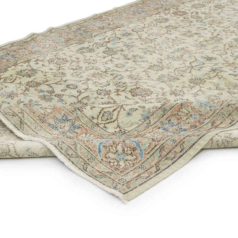 Vintage Turkish Hand-Knotted Rug - 6' 10" x 10' 1" (82" x 121") - K0067874