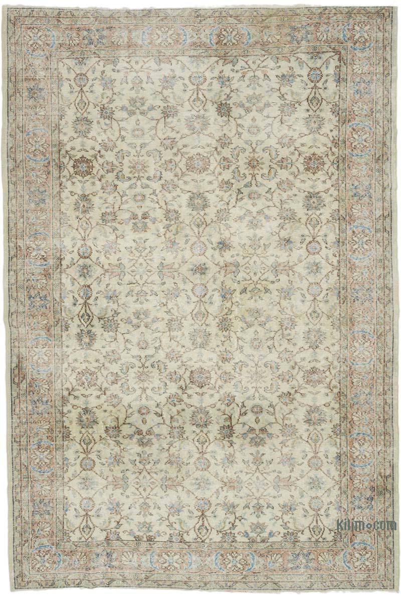Vintage Turkish Hand-Knotted Rug - 6' 10" x 10' 1" (82" x 121") - K0067874