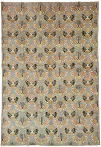Vintage Turkish Hand-Knotted Rug - 6' 8" x 9' 9" (80" x 117")