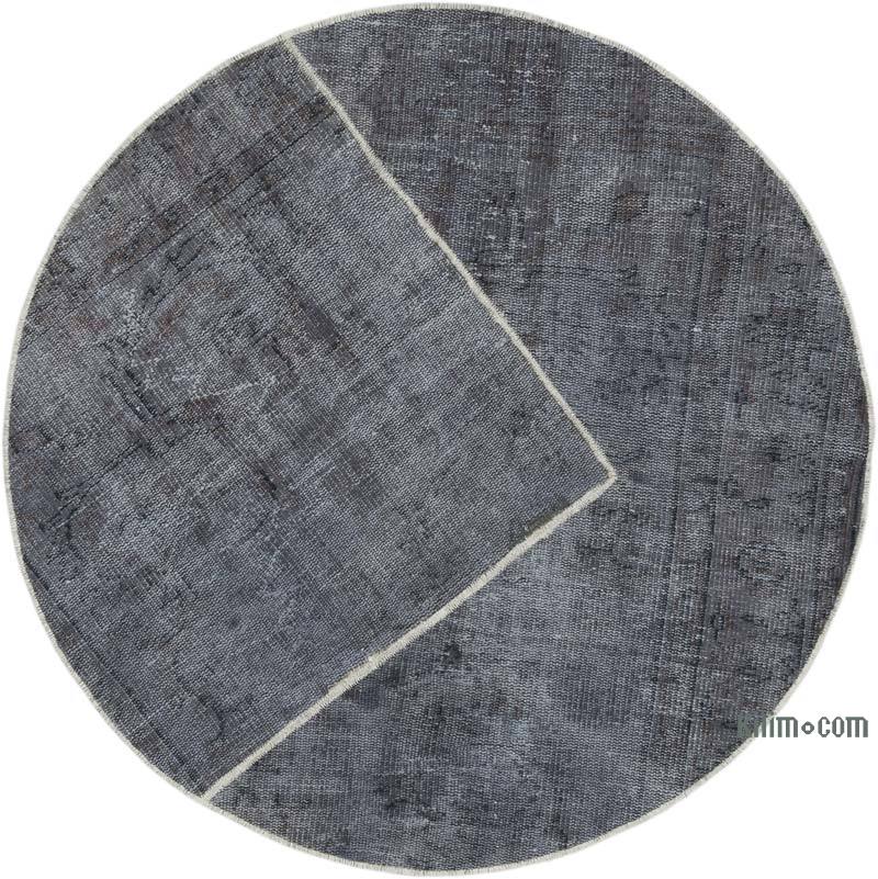 Patchwork El Dokuma Halı - 118 cm x 119 cm - K0067888
