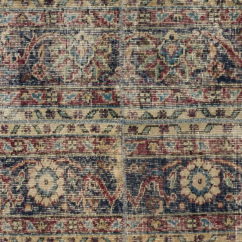 Patchwork El Dokuma Halı - 182 cm x 198 cm - K0067890