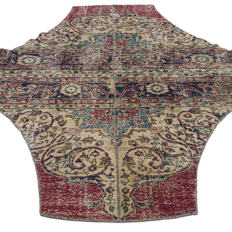 Patchwork El Dokuma Halı - 182 cm x 198 cm - K0067890