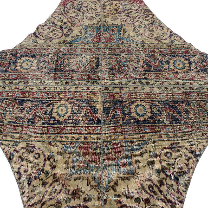 Patchwork El Dokuma Halı - 182 cm x 198 cm - K0067890