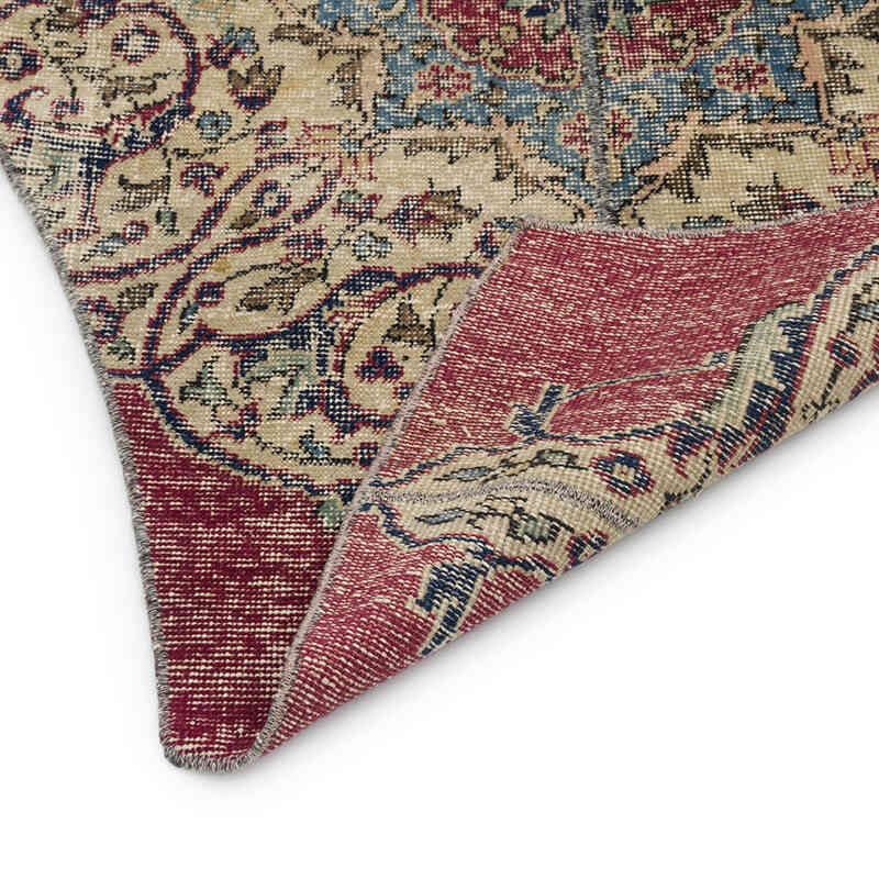 Patchwork El Dokuma Halı - 182 cm x 198 cm - K0067890