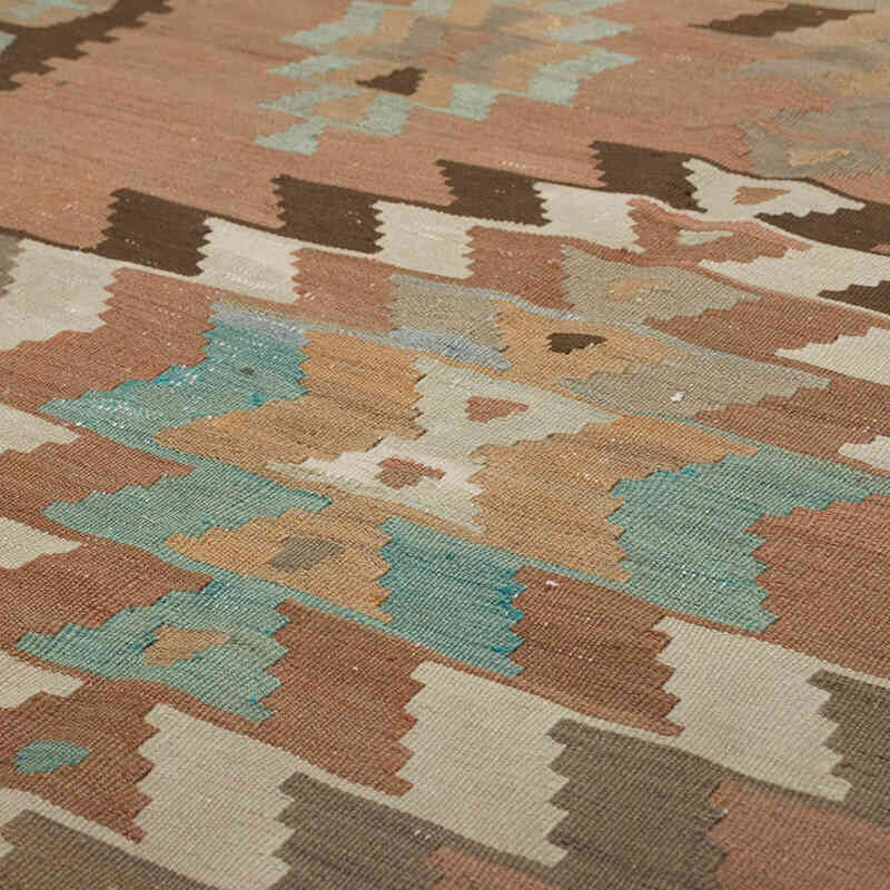 Alfombra Vintage Turca Anudada a Mano - 142 cm x 309 cm - K0067895