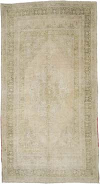 Alfombra Vintage Turca Anudada a Mano - 165 cm x 295 cm