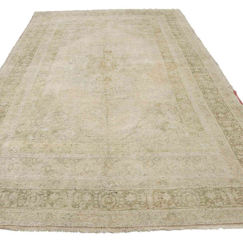 El Dokuma Vintage Halı - 165 cm x 295 cm - K0067905