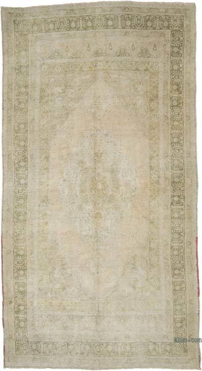 Alfombra Vintage Turca Anudada a Mano - 165 cm x 295 cm