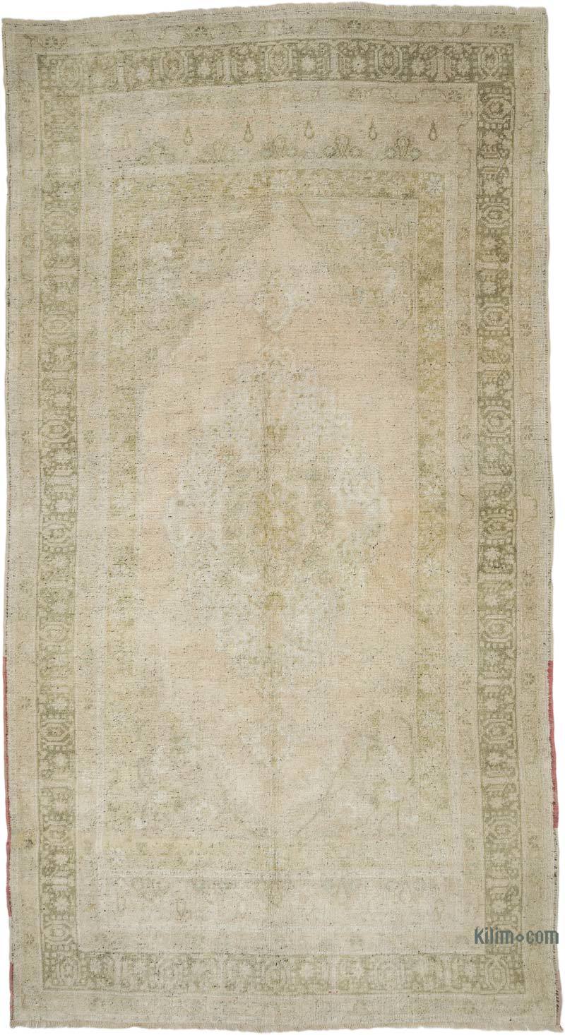 El Dokuma Vintage Halı - 165 cm x 295 cm - K0067905