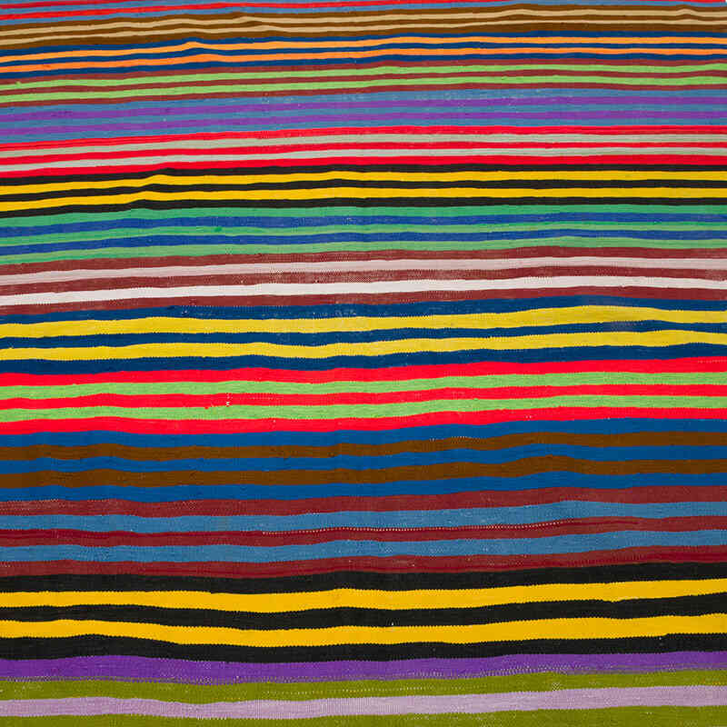 Vintage Turkish Kilim Rug - 5' 11" x 11' 1" (71" x 133") - K0067907