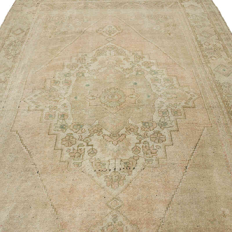 Vintage Turkish Hand-Knotted Rug - 6'  x 9' 8" (72" x 116") - K0067908