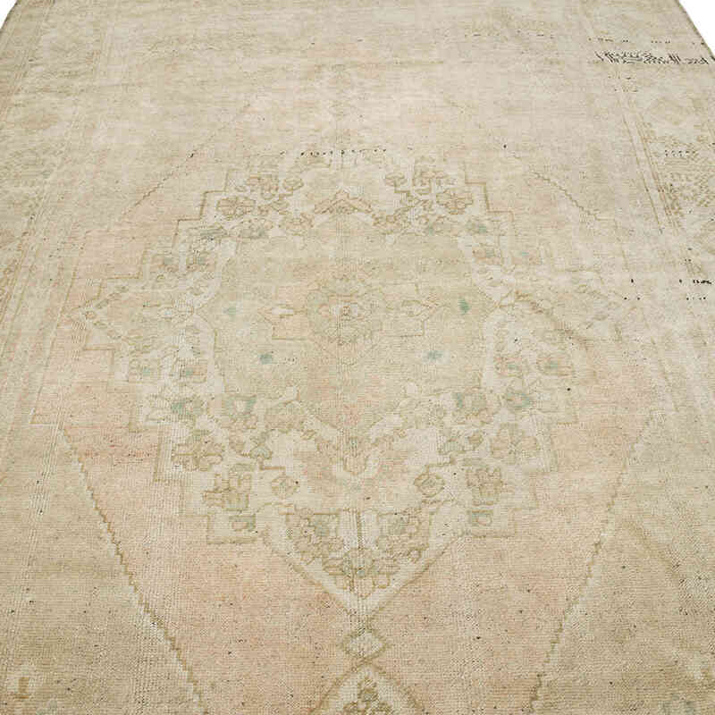 Vintage Turkish Hand-Knotted Rug - 6'  x 9' 8" (72" x 116") - K0067908