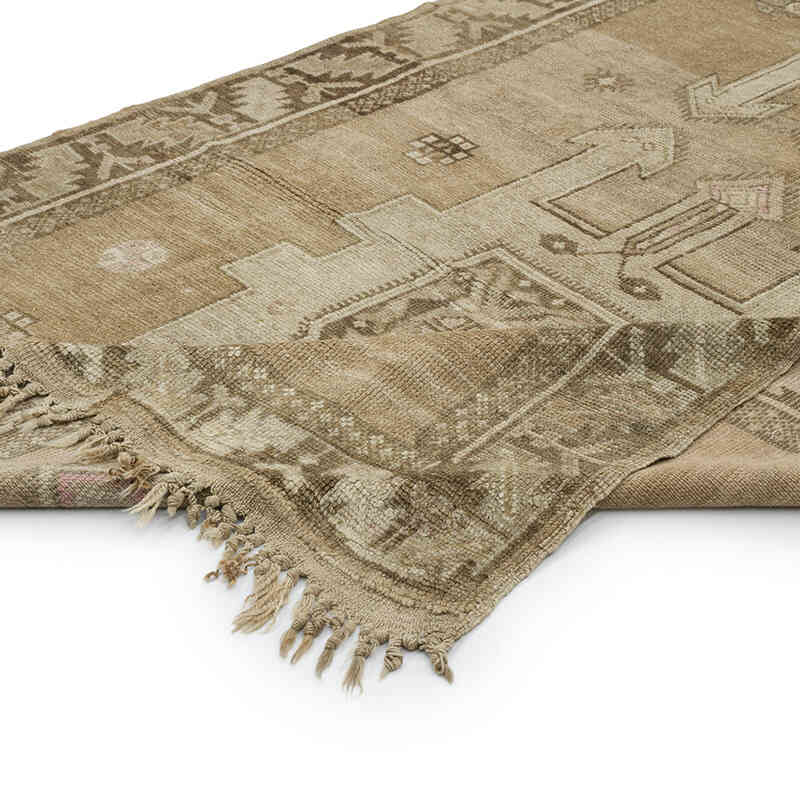 Vintage Turkish Hand-Knotted Rug - 4' 11" x 12' 3" (59" x 147") - K0067909