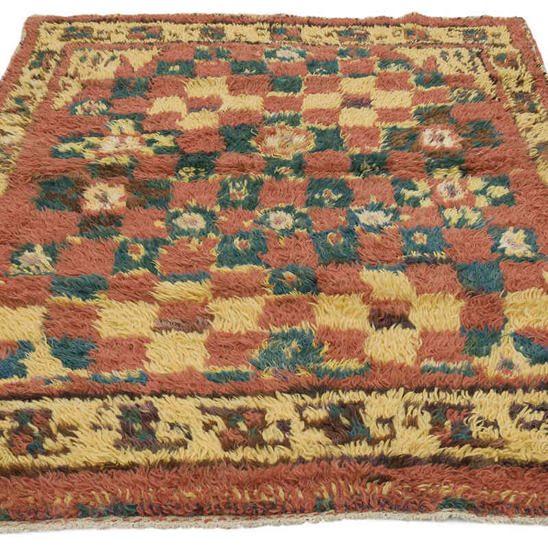 Vintage Anadolu Tülü - 122 cm x 161 cm - K0067916