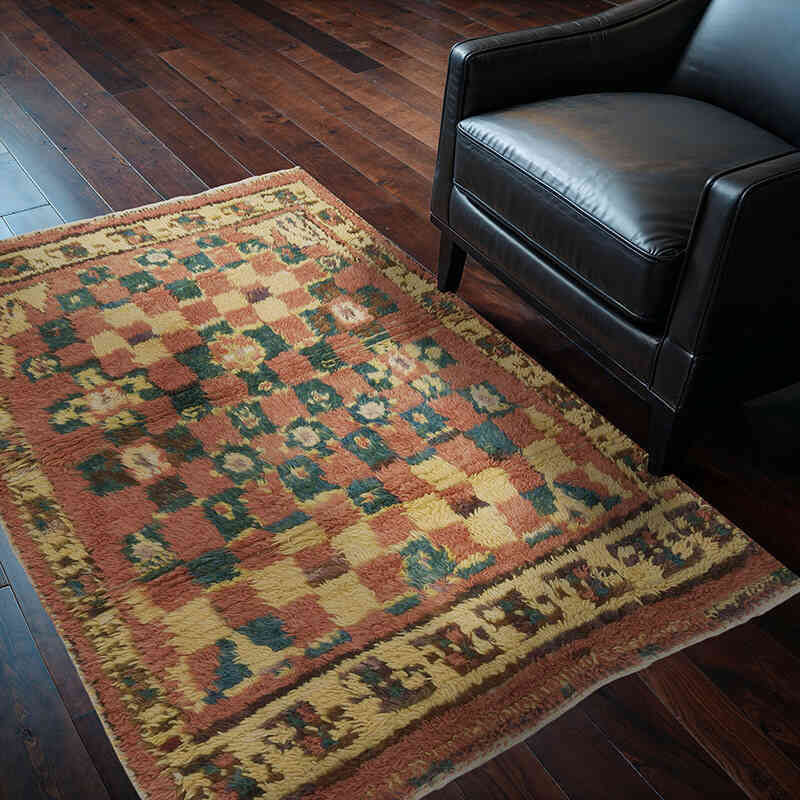 Vintage Anadolu Tülü - 122 cm x 161 cm - K0067916
