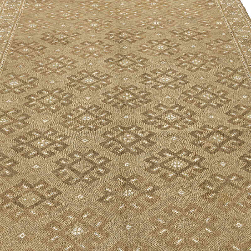 Vintage Yomut Turkoman Kilim Rug - 5' 6" x 9' 6" (66" x 114") - K0068181