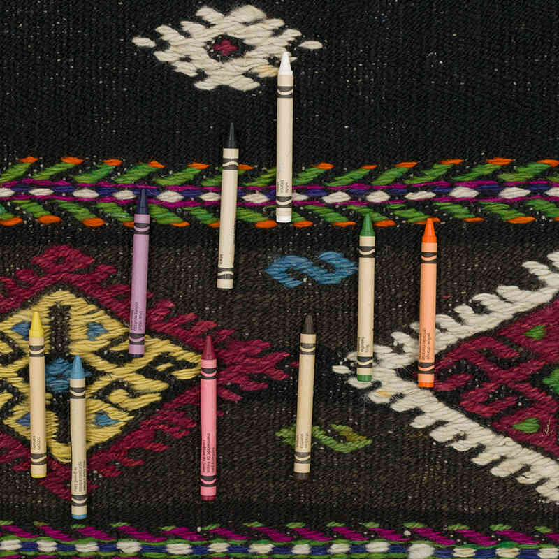 Alfombra Vintage Anatolian Kilim - 164 cm x 248 cm - K0068183