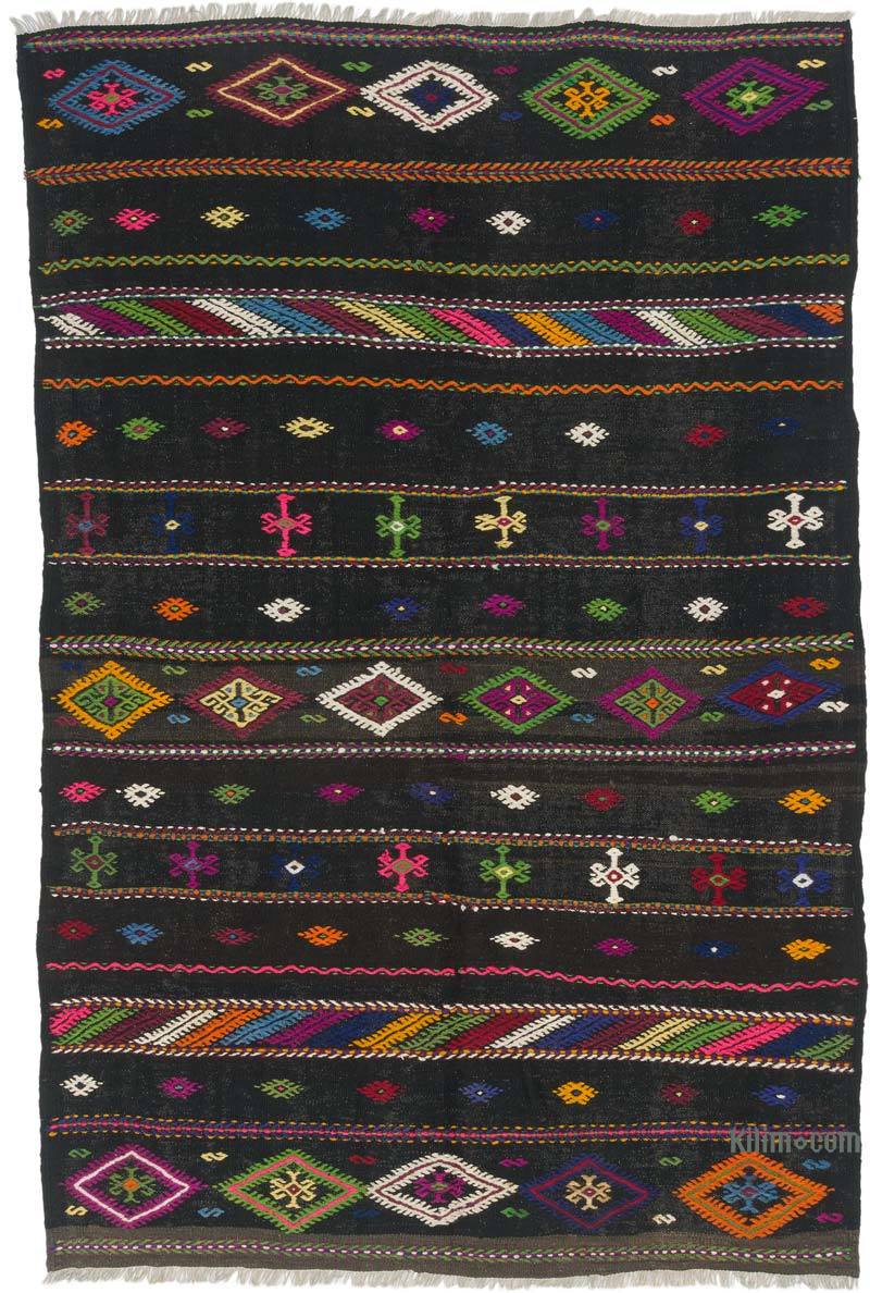 Alfombra Vintage Anatolian Kilim - 164 cm x 248 cm - K0068183