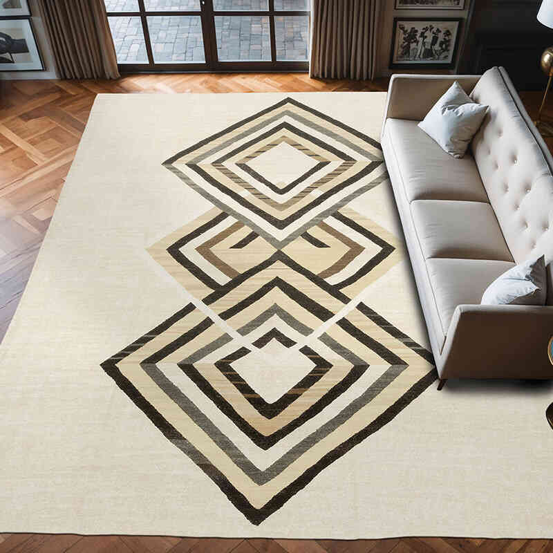 Nueva Alfombra Turca Kilim - 298 cm x 386 cm - K0068194