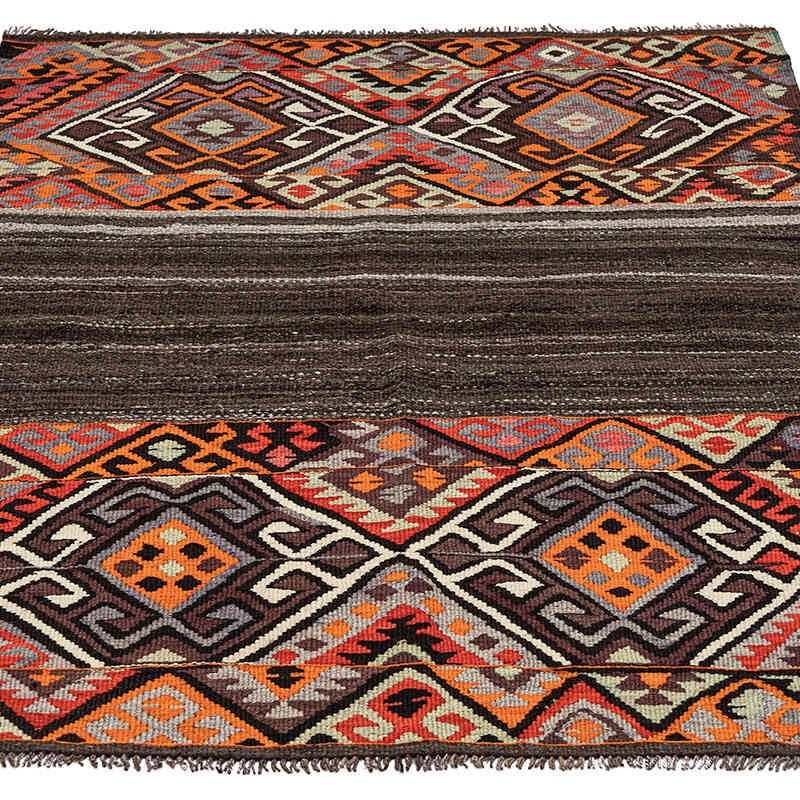 Vintage Bayburt Kilimi - 102 cm x 146 cm - K0068258