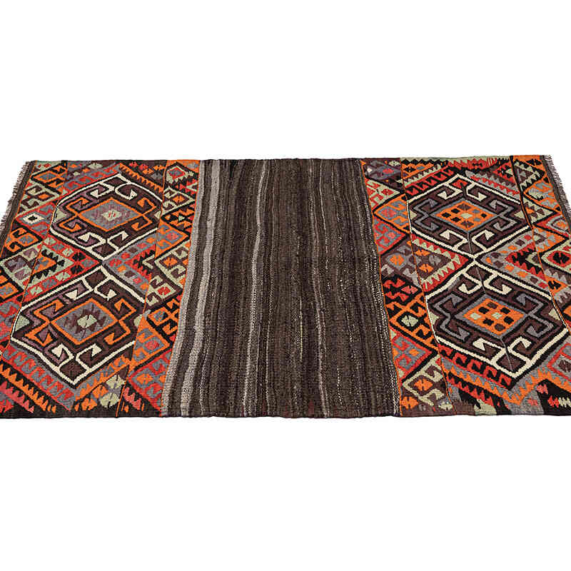 Vintage Bayburt Kilimi - 102 cm x 146 cm - K0068258