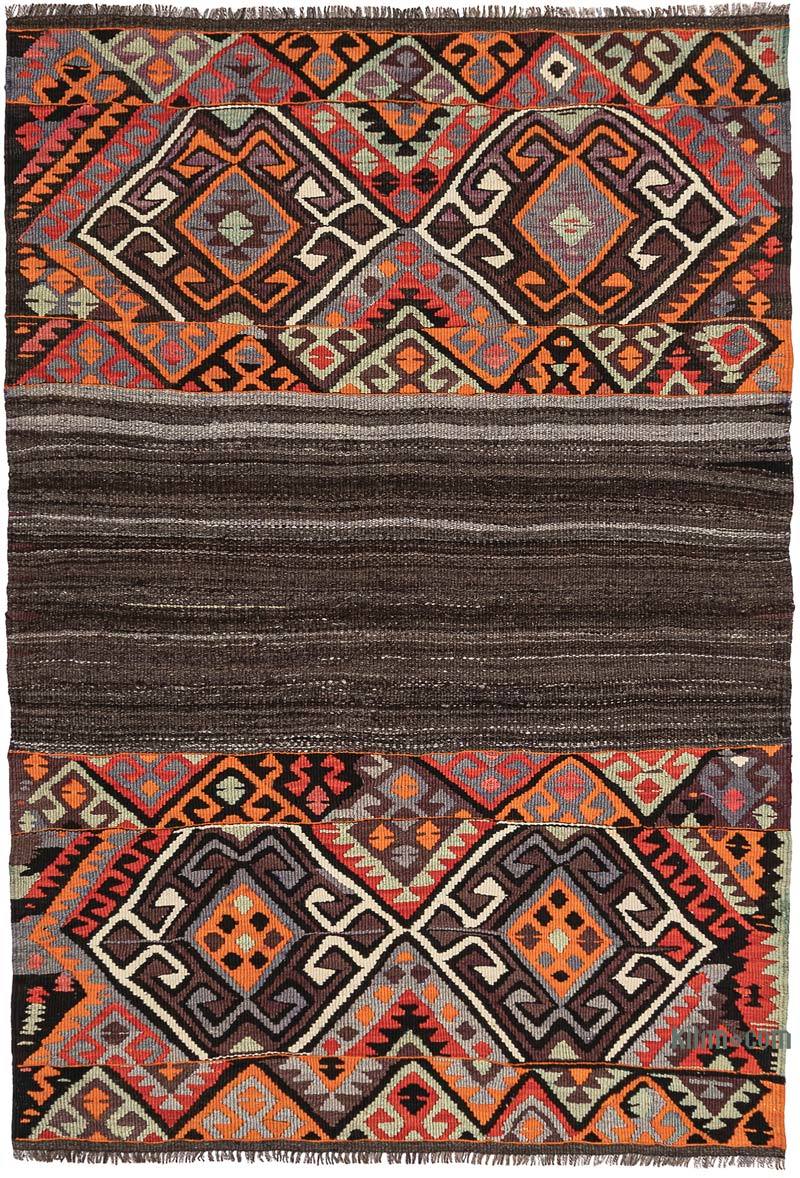 Vintage Bayburt Kilimi - 102 cm x 146 cm - K0068258