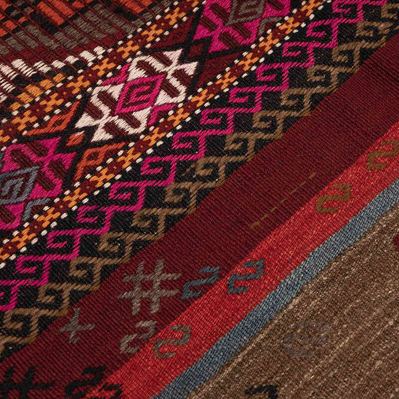 Vintage Bayburt Kilimi - 106 cm x 115 cm - K0068268