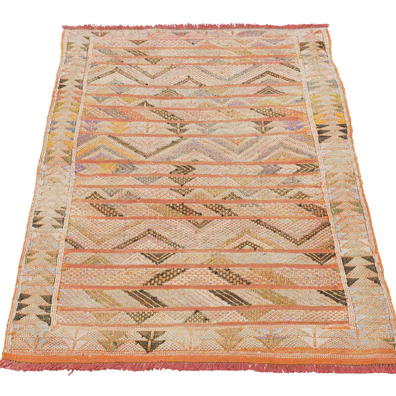 Vintage Fas Kilimi - 60 cm x 95 cm - K0068276