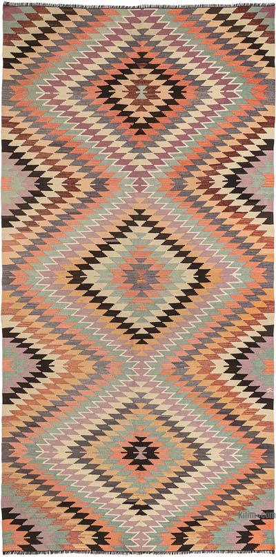 Vintage Mut Kilim Rug - 173 cm x 340 cm