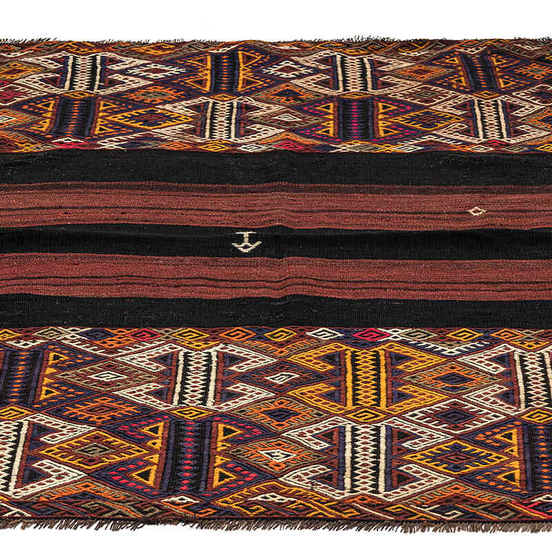 Vintage Bayburt Kilim Rug - 3' 5" x 4' 6" (41" x 54") - K0068278