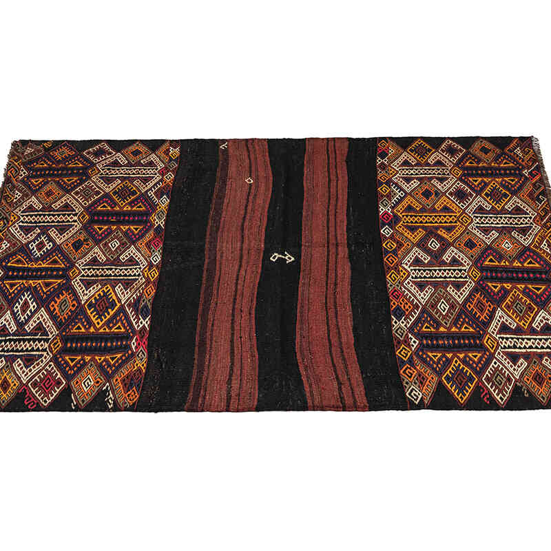 Vintage Bayburt Kilim Rug - 3' 5" x 4' 6" (41" x 54") - K0068278