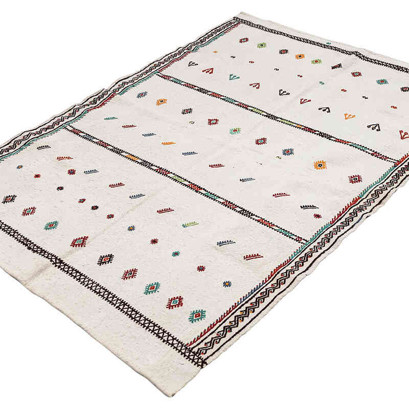 Alfombra Vintage Konya Kilim - 110 cm x 162 cm - K0068285