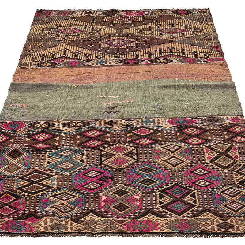 Alfombra Vintage Bayburt Kilim - 104 cm x 193 cm - K0068291