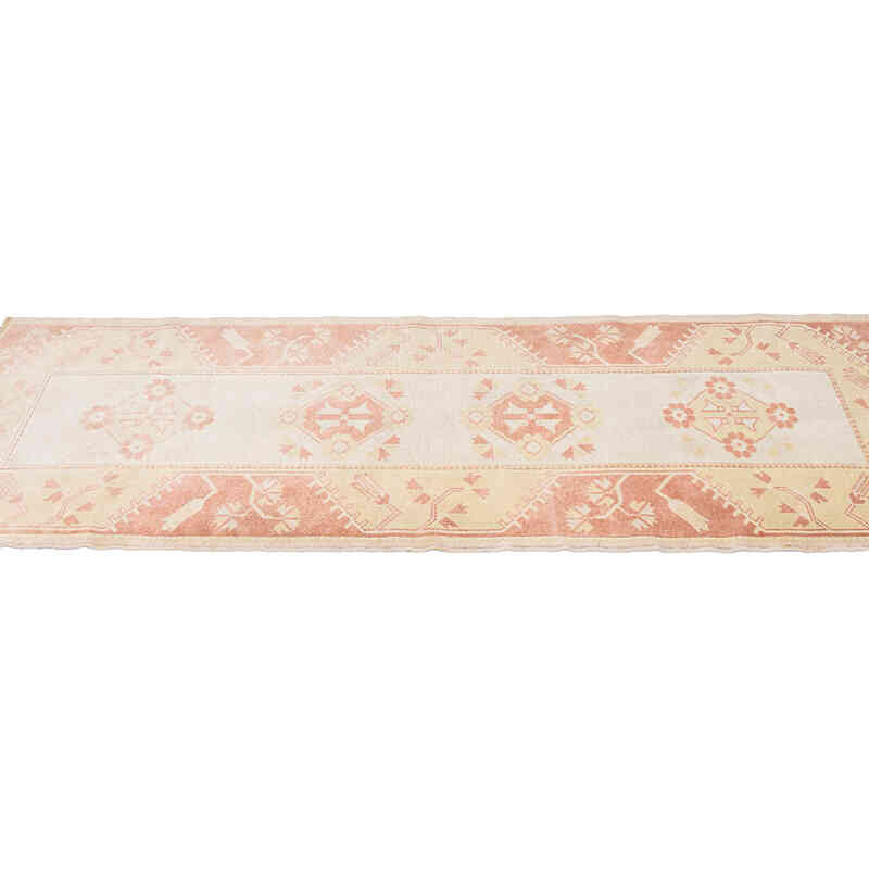Vintage Turkish Hand-Knotted Rug - 2' 6" x 6' 3" (30" x 75") - K0068300