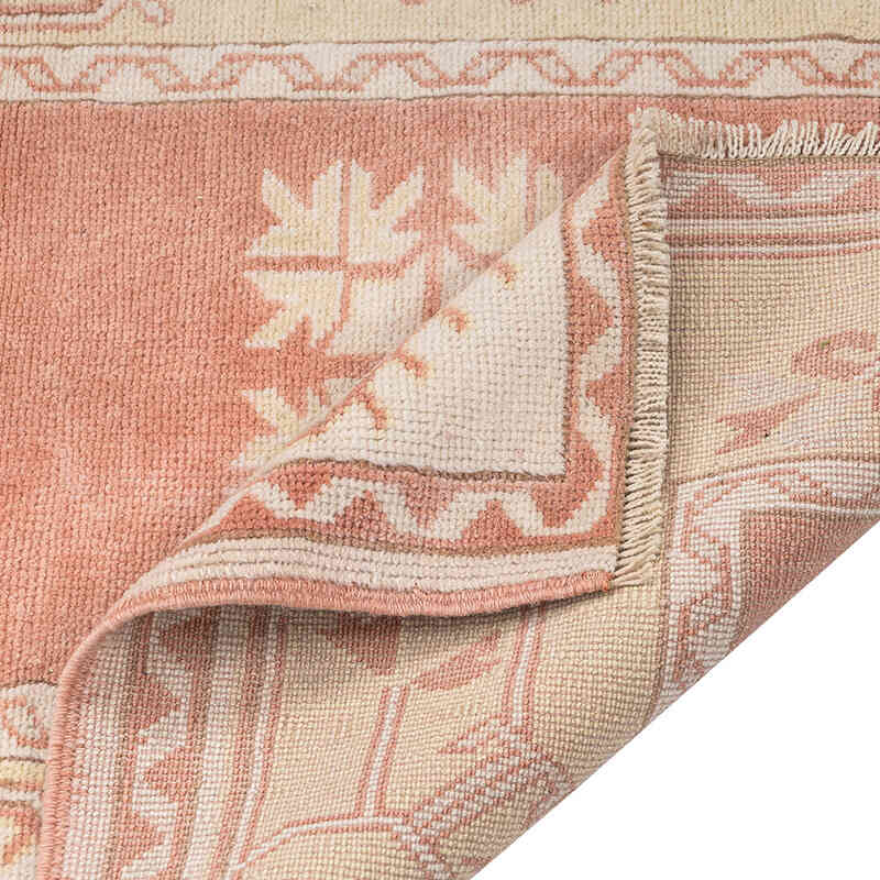Alfombra Vintage Turca Anudada a Mano - 83 cm x 128 cm - K0068301