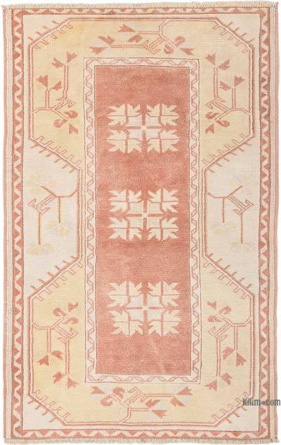 El Dokuma Vintage Halı - 83 cm x 128 cm