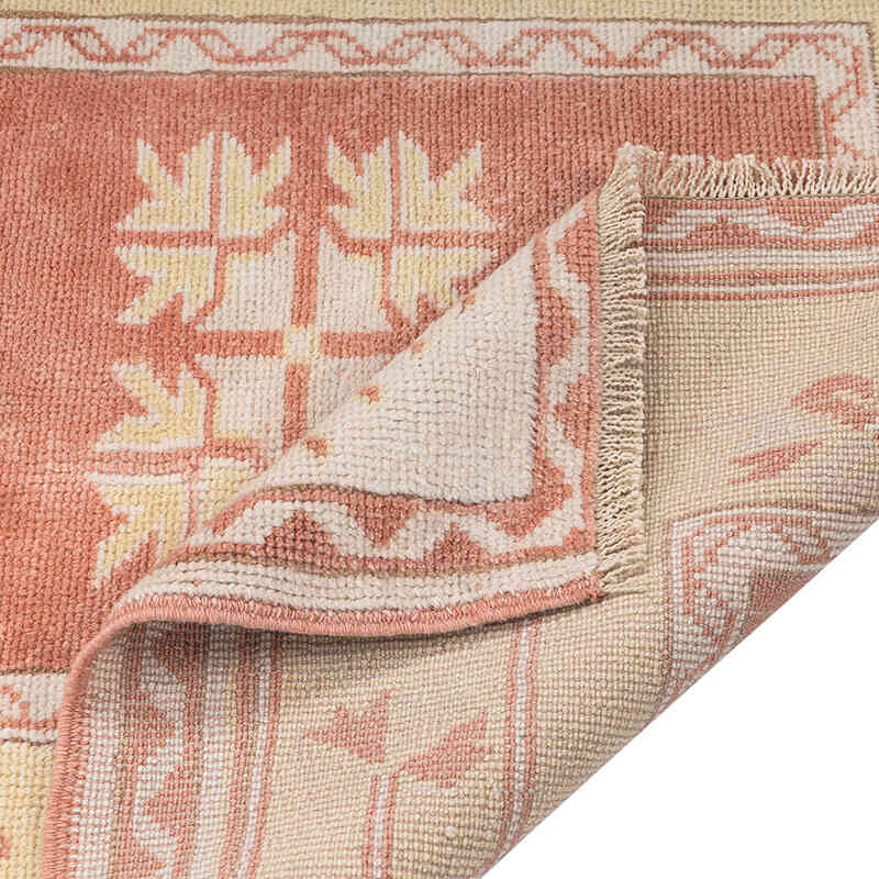 El Dokuma Vintage Halı - 84 cm x 134 cm - K0068302
