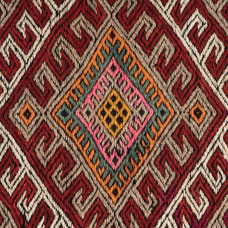 Vintage Kars Jijim Runner - 3' 3" x 12' 7" (39" x 151") - K0068315