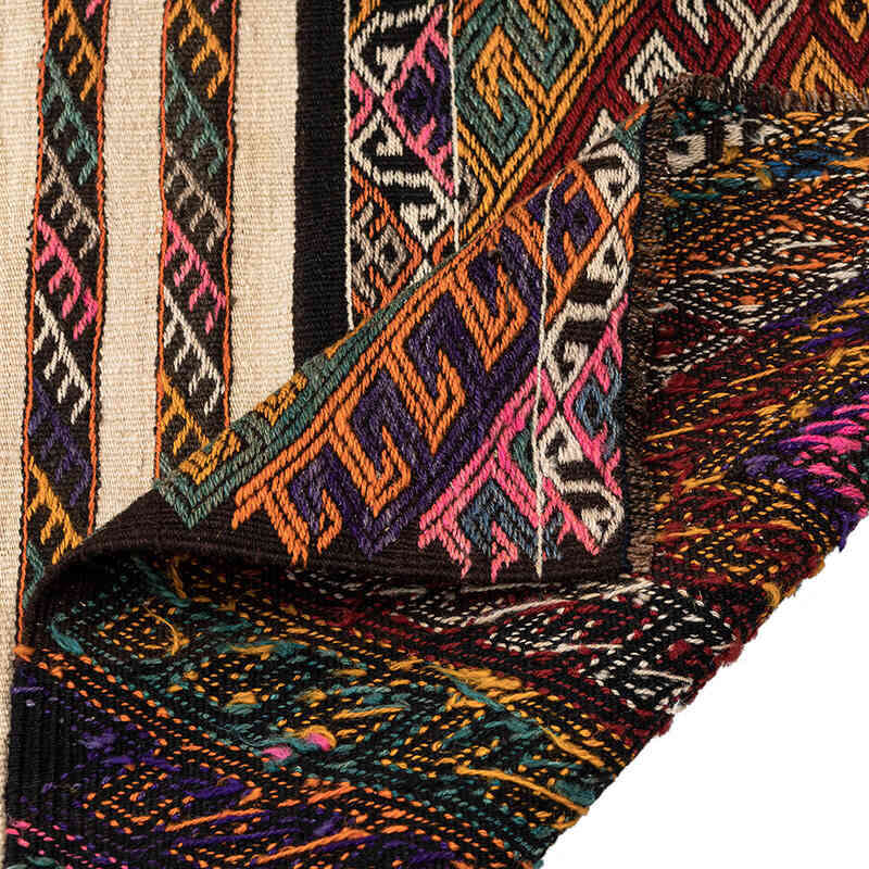 Vintage Kars Jijim Runner - 3' 3" x 12' 7" (39" x 151") - K0068315