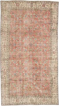 Vintage Turkish Hand-Knotted Rug - 5' 1" x 9' 1" (61" x 109")