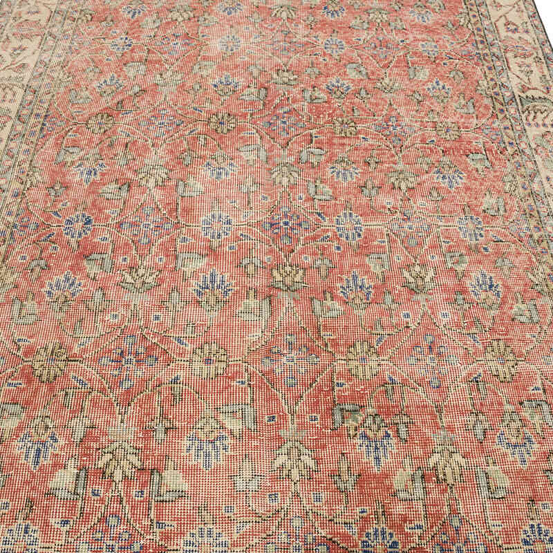 Vintage Turkish Hand-Knotted Rug - 5' 1" x 9' 1" (61" x 109") - K0068317