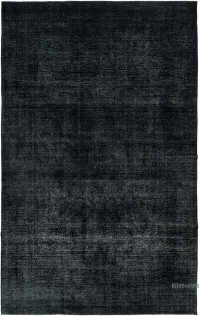 Overdyed Vintage El Dokuma Oryantal Halı - 292 cm x 466 cm