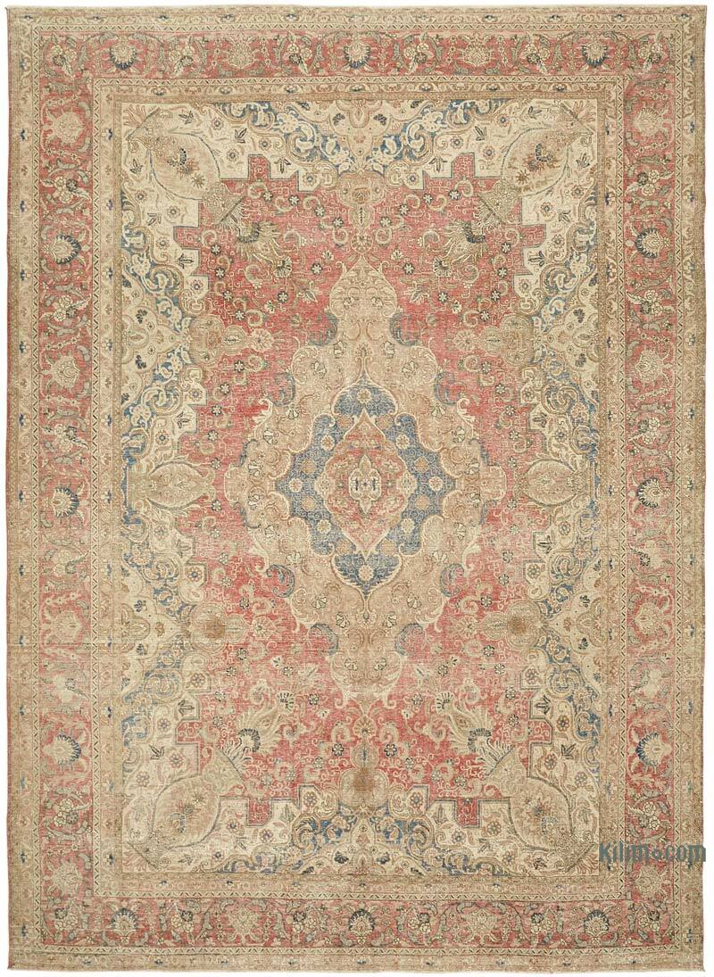 Vintage Hand-Knotted Oriental Rug - 11'  x 15' 3" (132" x 183") - K0068363