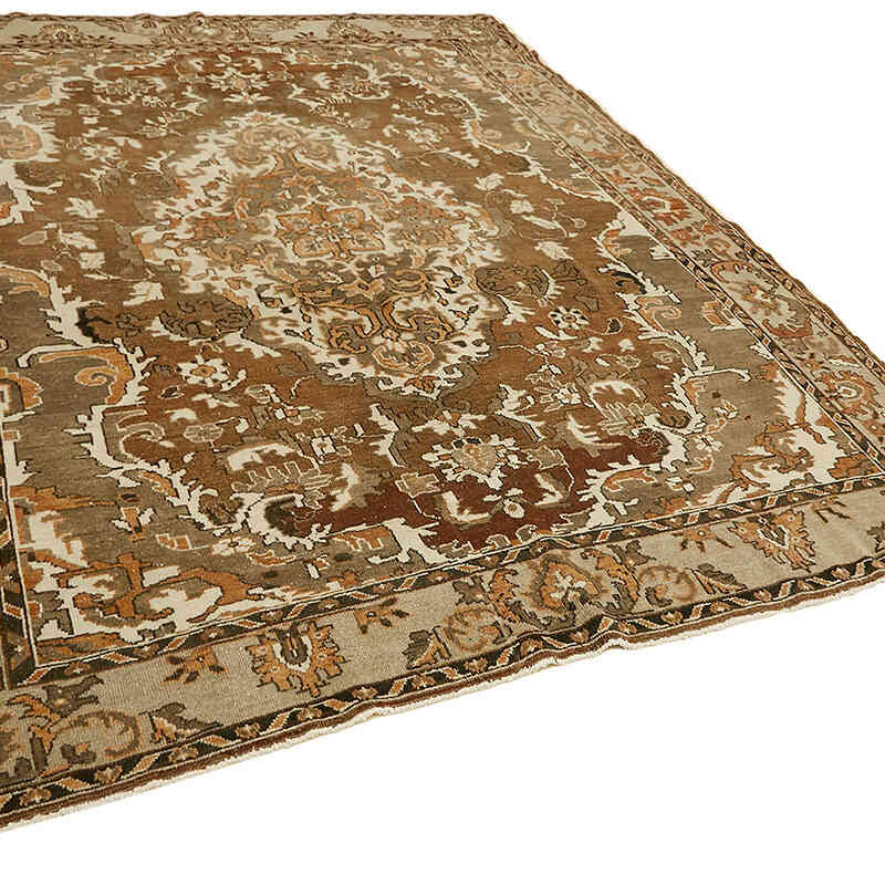 Vintage Hand-Knotted Oriental Rug - 7' 10" x 9' 9" (94" x 117") - K0068365