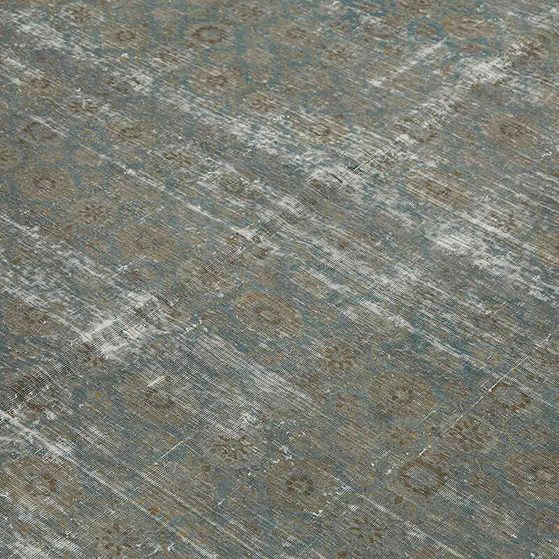 Alfombra Oriental Vintage Teñida a Mano Sobretintada - 294 cm x 384 cm - K0068367