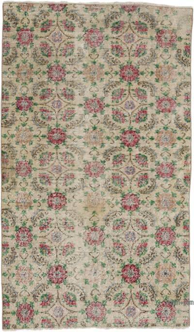 Vintage Turkish Hand-Knotted Rug - 3' 11" x 6' 9" (47" x 81")