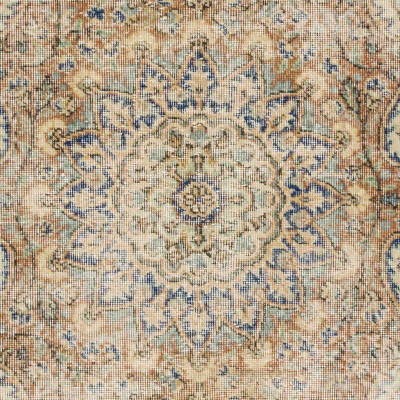 El Dokuma Vintage Halı - 108 cm x 207 cm - K0068383