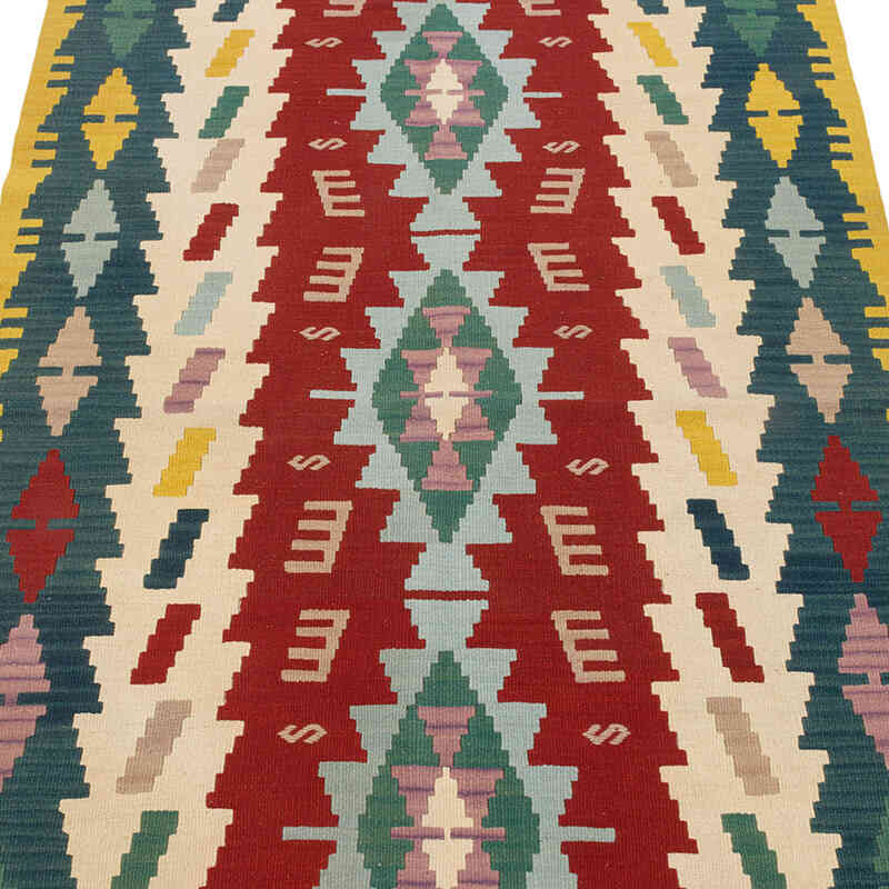 New Kayseri Kilim Rug - 3' 6" x 5' 11" (42" x 71") - K0068428